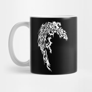 White Dragon's Fury Mug